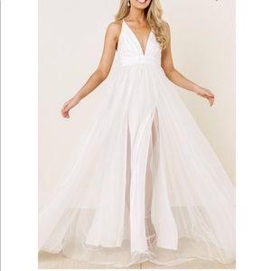 Red Dress Boutique Matters of the Heart Maxi Dress